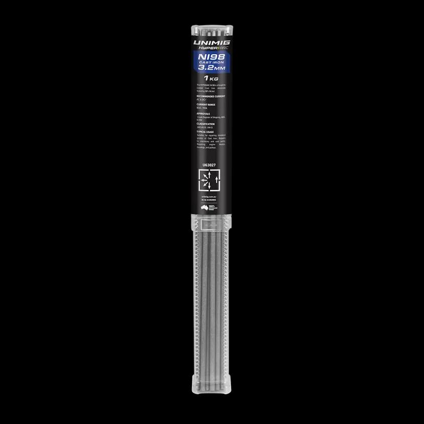 HYPERARC Ni98 Cast Iron Electrodes 1kg